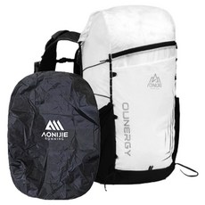 AONIJIE 奧尼捷 Clever 登山背包 30L V11 + 防雨罩套組, 白色