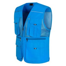 엠엔씨 남성용 빅사이즈 왕망사 작업조끼 MDJK170NK