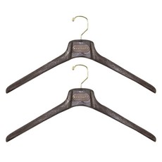 MAINETTI Sartorial 上衣衣架 SAR46, 棕色, 2個