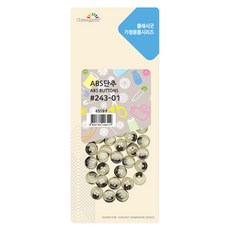 에이비엠코리아 ABS단추 243 01 대 11mm 36p, 랜덤 발송, 1개