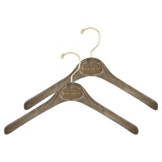 메이네티 사토리얼 상의 옷걸이 MLS36, 2개, 브라운