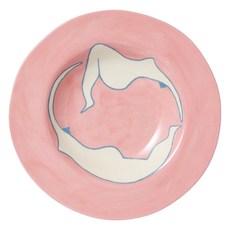 레티티아후제 디너 접시, 투게터 핑크, 1개
