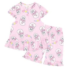 milkmilelolo 女童 Esther Bunny Love Pong Pong 睡衣上下套裝