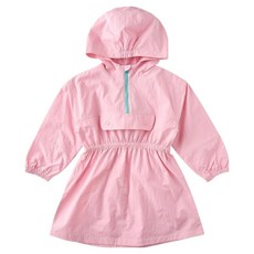 블루독 여아용 나일론 아노락 원피스