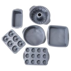 Bestom 高級烘焙模具6件組, 1套, 灰色