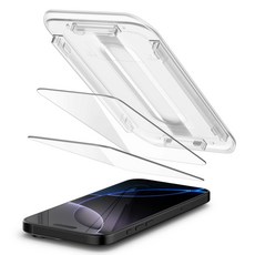 슈피겐 글라스 tREZ핏 AR 강화유리 휴대폰 액정 보호 필름 2p, 1세트