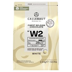 CALLEBAUT Cooking Story Kale Calibaut白覆盆子巧克力 W2, 2.5kg, 1個