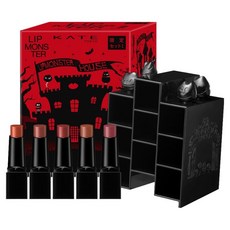 KATE 凱婷 Lip Monster House怪獸唇膏禮盒 5款組, 1組, 1號 深色款