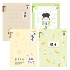 PENPIA 1000 國小裝訂筆記本 8格漢字, 隨機出貨, 10個