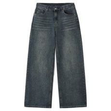 엠엔씨 빅사이즈 워싱 와이드핏 스판청바지 MDIP809KD