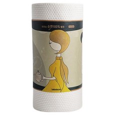 bebesom 純棉廚房紙巾抹布, 1個, 90入