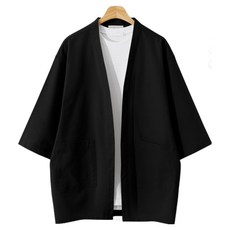 M.N.C 男女通用浴衣寬鬆版開襟衫 MDCD071BY