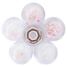 Tidy Home 花朵指尖陀螺, 白色白桃, 1個