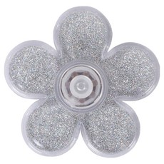 Tidy Home 花朵指尖陀螺, 銀色, 1個