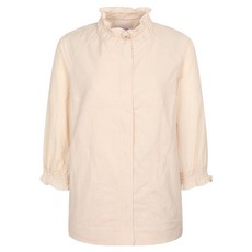 샤트렌 여성용 러플 슬리브 하프코트 HCCMJP206