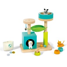 Hape 貓咪家庭玩具組, 1套