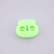 Misoroun 多用途繩長調節扣環 18 x 16 x 5 mm, 10個, 霓虹綠