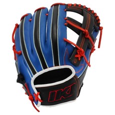 IKJ 內野手套 右投用 RP TW-4 25, 1個, 寶藍色 + 黑色 + 亮橘色