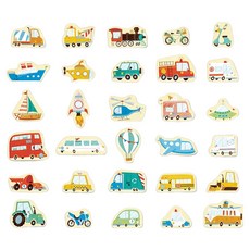 Hape 磁性交通工具, 1個