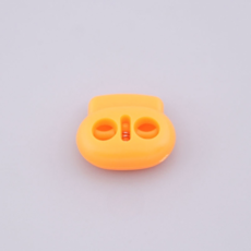 미소로운 다용도 끈길이 조절 버클 18 x 16 x 5 mm, 네온오렌지, 10개