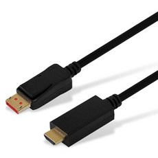 랜스타 4K지원 DP1.4 TO HDMI 컨버터 케이블 LS-DP192-60H, 1개