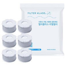 FILTER KLASS 替換濾芯 BODYLUV Puresome洗臉台過濾器適用, 無香味, 1個