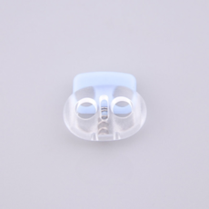 Misoroun 多用途繩長調節扣環 18 x 16 x 5 mm, 10個, 透明天藍色