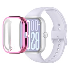 스페이스쉴드 TPU 풀커버 케이스, 로즈핑크, 1개