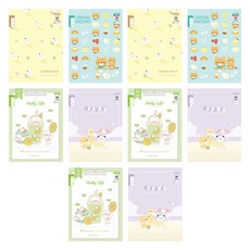 PENPIA 1 000 國小裝訂閱讀紀錄筆記本, 10個, 隨機出貨