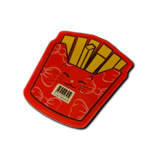 미소로운 모던 심플 마우스패드 3mm, 감자 튀김, 1개