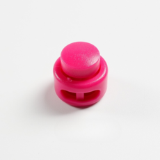 Misoroun 基本圓形背帶長度調節扣環 19 x 17 x 5 mm, 玫瑰粉, 10個