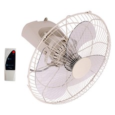 SAFIRE 天花板型營業用壁掛式電風扇+遙控器組 HJ-TO160R, 華建-TO160R