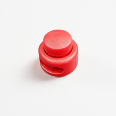 Misoroun 基本圓形背帶長度調節扣環 19 x 17 x 5 mm, 紅色, 10個