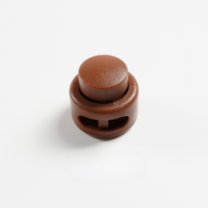 Misoroun 基本圓形背帶長度調節扣環 19 x 17 x 5 mm, 棕色, 10個