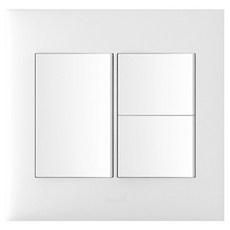 Legrand 羅格朗 阿佩拉白色 Simple 2用3孔開關, 1個