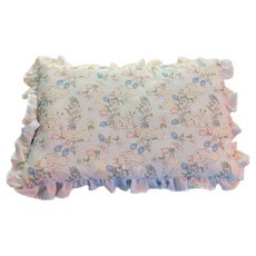 daysoy 貓咪荷葉邊可愛坐墊, 1個, 02 藍色兔子