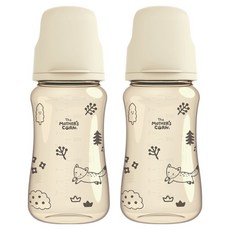 마더스콘 자란다 젖병 노꼭지, 레몬버터, 2개, 300ml