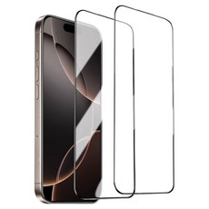 제이로드 풀커버 강화유리 휴대폰 액정보호필름 2p 세트, 1세트