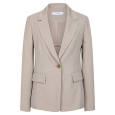 올리비아하슬러 여성용 원버튼 기본 정장자켓 OHCMJK501