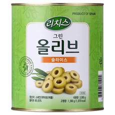 RICHIS 切片綠橄欖, 1個, 3kg