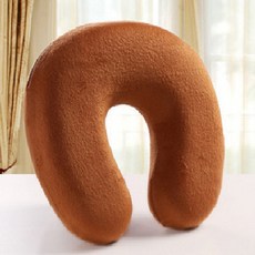 어깨를 편하게 해주는 아이편해 목베개, 커피