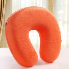 어깨를 편하게 해주는 아이편해 목베개, 오렌지