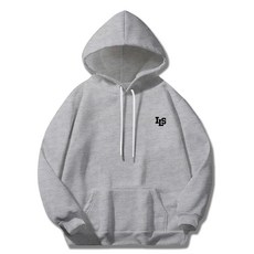 ILLUSO 男女通用 Logo ILS 柔軟特級雙面棉連帽T恤