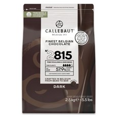 CALLEBAUT 黑巧克力, 2.5kg, 1個