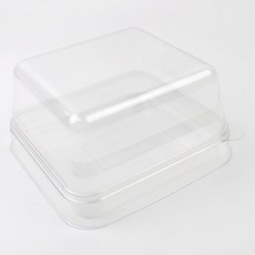 Inp JP PET 蛋糕捲甜點盒 大 11.5 x 12.5 x 7.6 cm, 20個, 透明