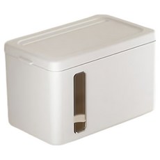 DIBLIC 免鑽孔手擦紙巾盒, 白色, 1個