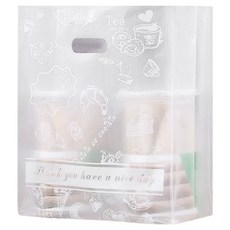 Market Pio 甜點通用手提塑膠袋 類型2 25 x 35 cm, 1個, 100入