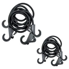 Sunmoon 露營 自行車 手推車 多用途固定繩 1.6m, 單一顏色, 2個