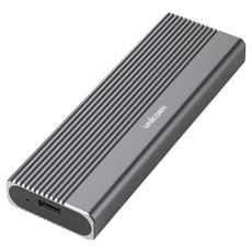 UNiCORN NVMe / SATA M.2 雙外接硬碟盒 + USB C型 / A型兩用傳輸線套組 SM-800D, 1套