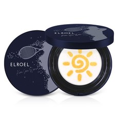 ELROEL Pang Pang大網球防曬氣墊霜 Plus SPF50+ PA++++, 1個, 25g